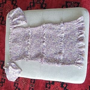 Urban Outfitters Kiss The Sky Smocked Off-The-Shoulder Dress M